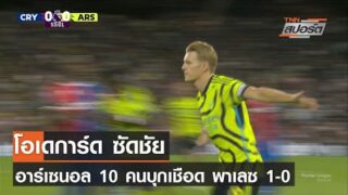 ไฮไลท์พรีเมียร์ลีก 2023 คริสตัล พาเลซ 0-1 อาร์เซน่อล
