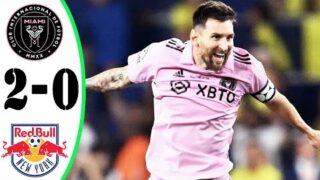 ไฮไลท์ฟุตบอลเมสซี อินเตอร์ไมอามี 2-0 นิวยอร์ก เร้ดบูลล์ส