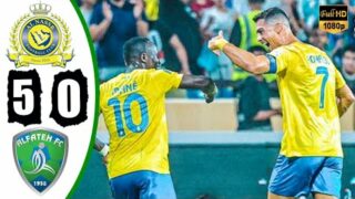 ไฮไลท์ฟุตบอลพรีเมียร์ลีก 2023  อัล นาเซอร์ 5-0 อัล ฟาเตห์